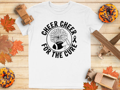 Cheer Cheer For The Cure Football T-Shirt product type