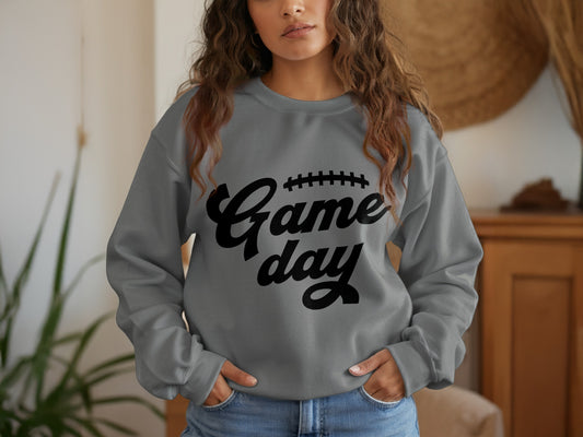 Game Day Sweatshirt Cozy and Comfortable Clothing product