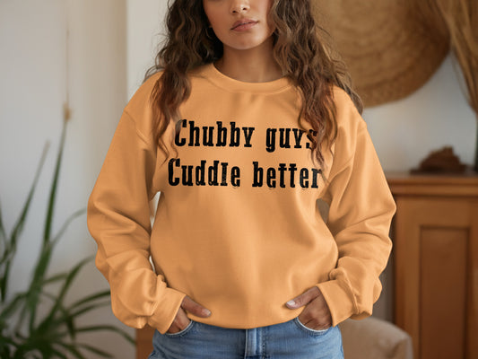 Chubby Guys Cuddle Better Cozy Casual Top product