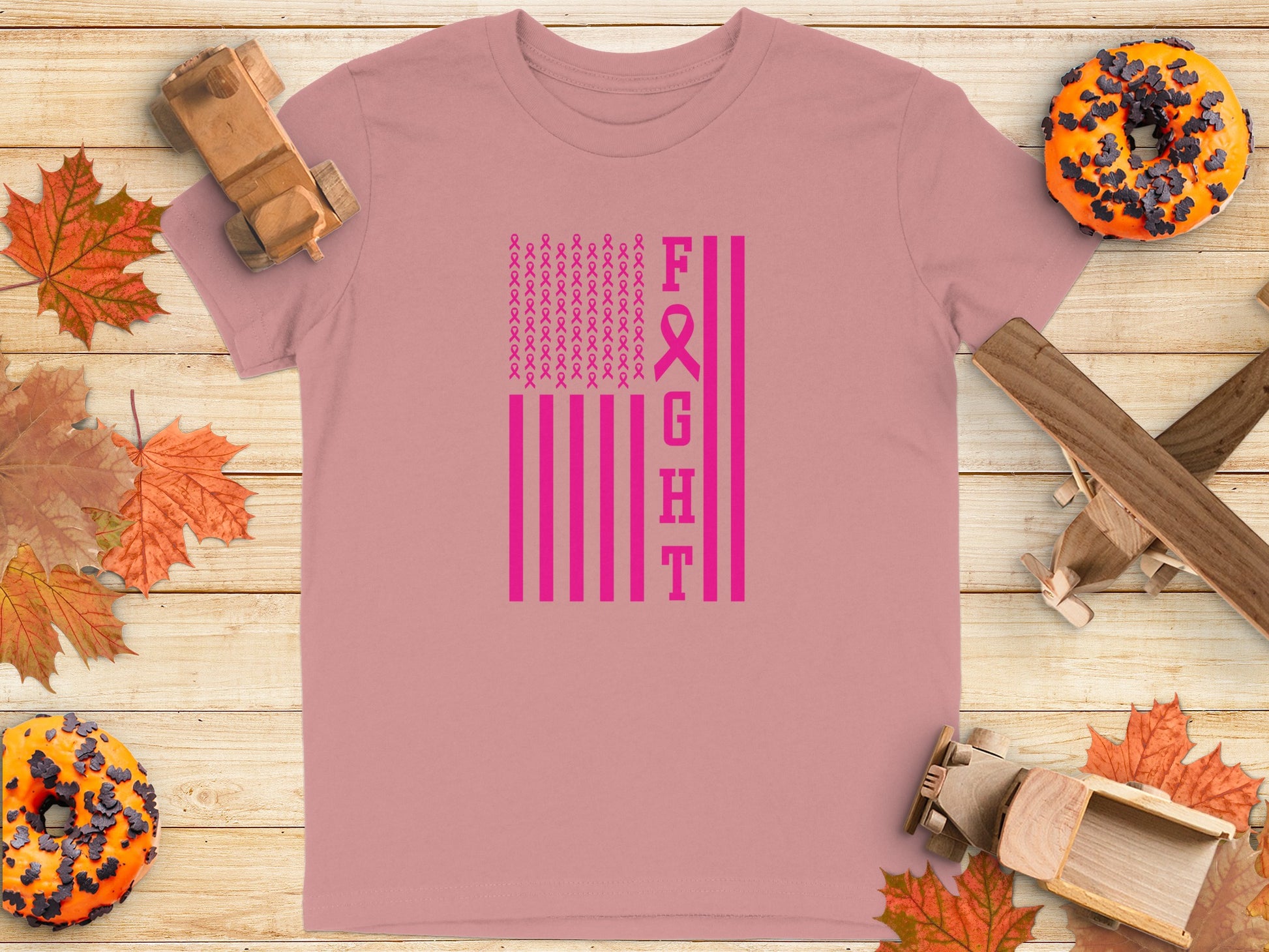 Breast Cancer Awareness Fight Graphic T-shirt product type