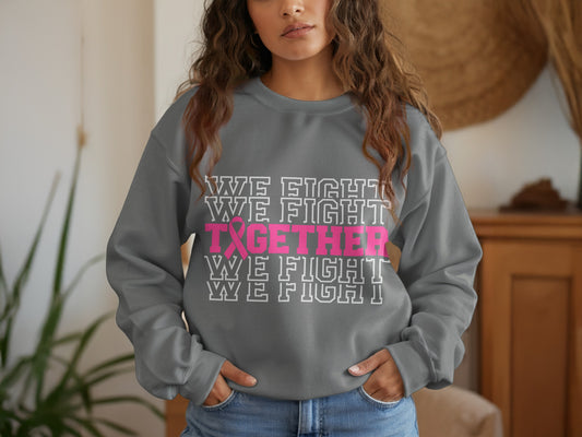 We Fight Together Graphic Sweatshirt product