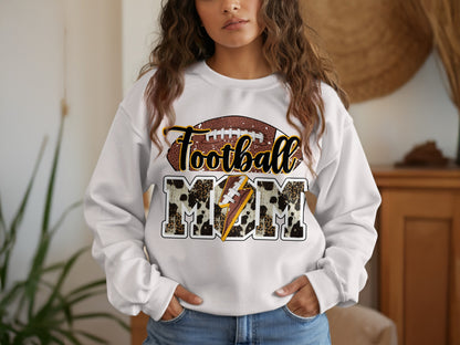 Football Mom Cozy Graphic Sweatshirt product