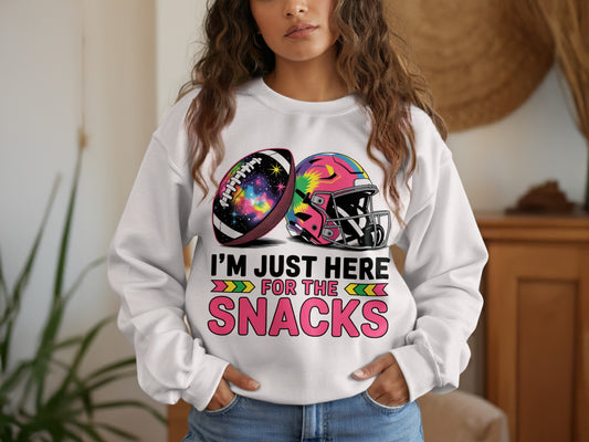 I'm Just Here For The Snacks Graphic Sweatshirt product type