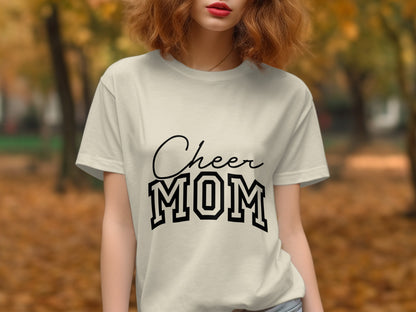 Cheer MOM Graphic T-Shirt Perfect for Fans product type