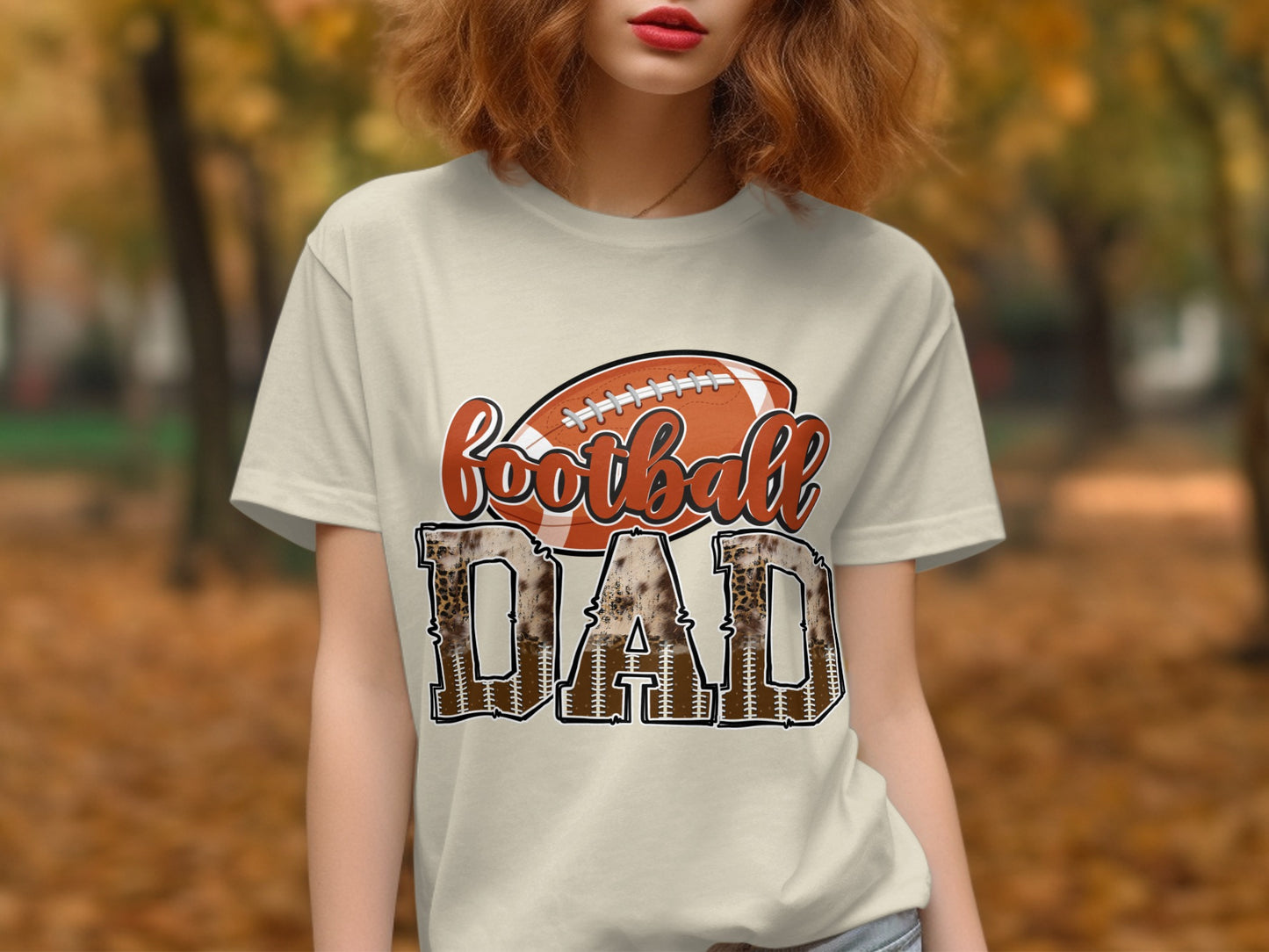 Football Dad Graphic Tee for Sports Enthusiast product