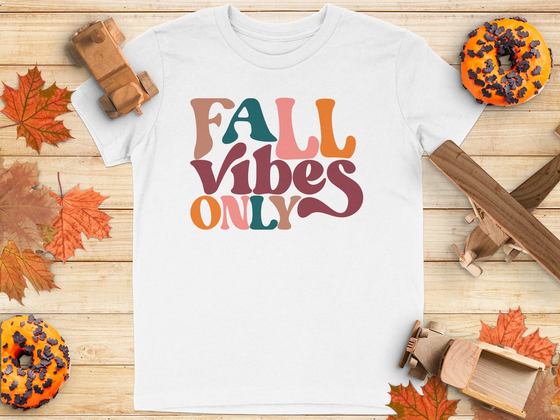 Fall Vibes Only Graphic Print T-Shirt product