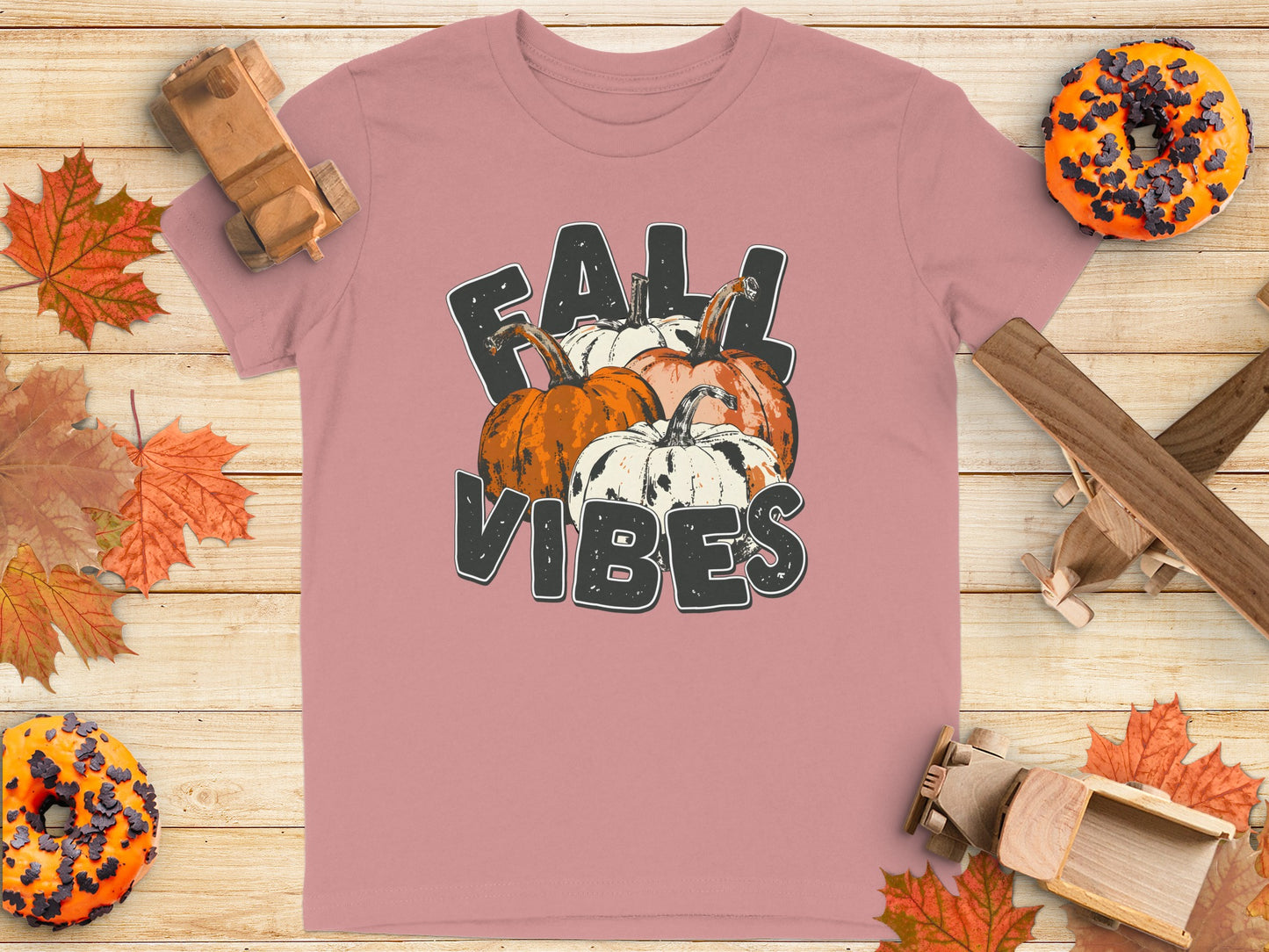 Fall Vibes Graphic Tee Stylish Autumn T Shirt product