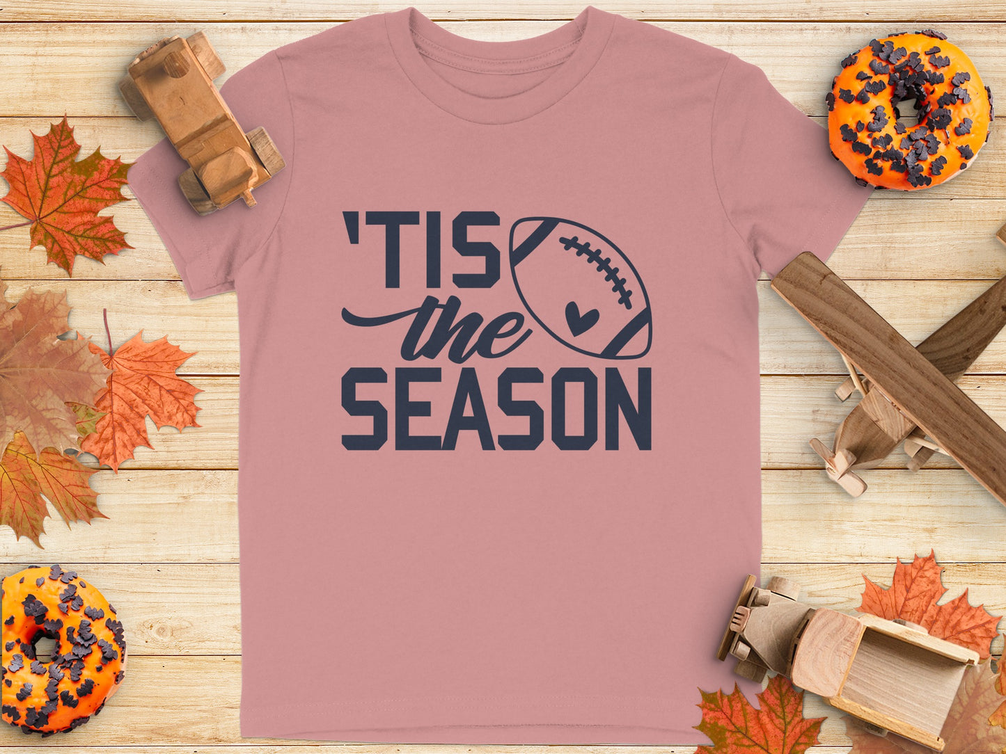'Tis the Season Football Graphic Tee product type