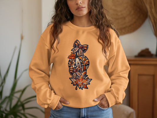 Unique Autumn Patterned Long Sleeve Casual Product