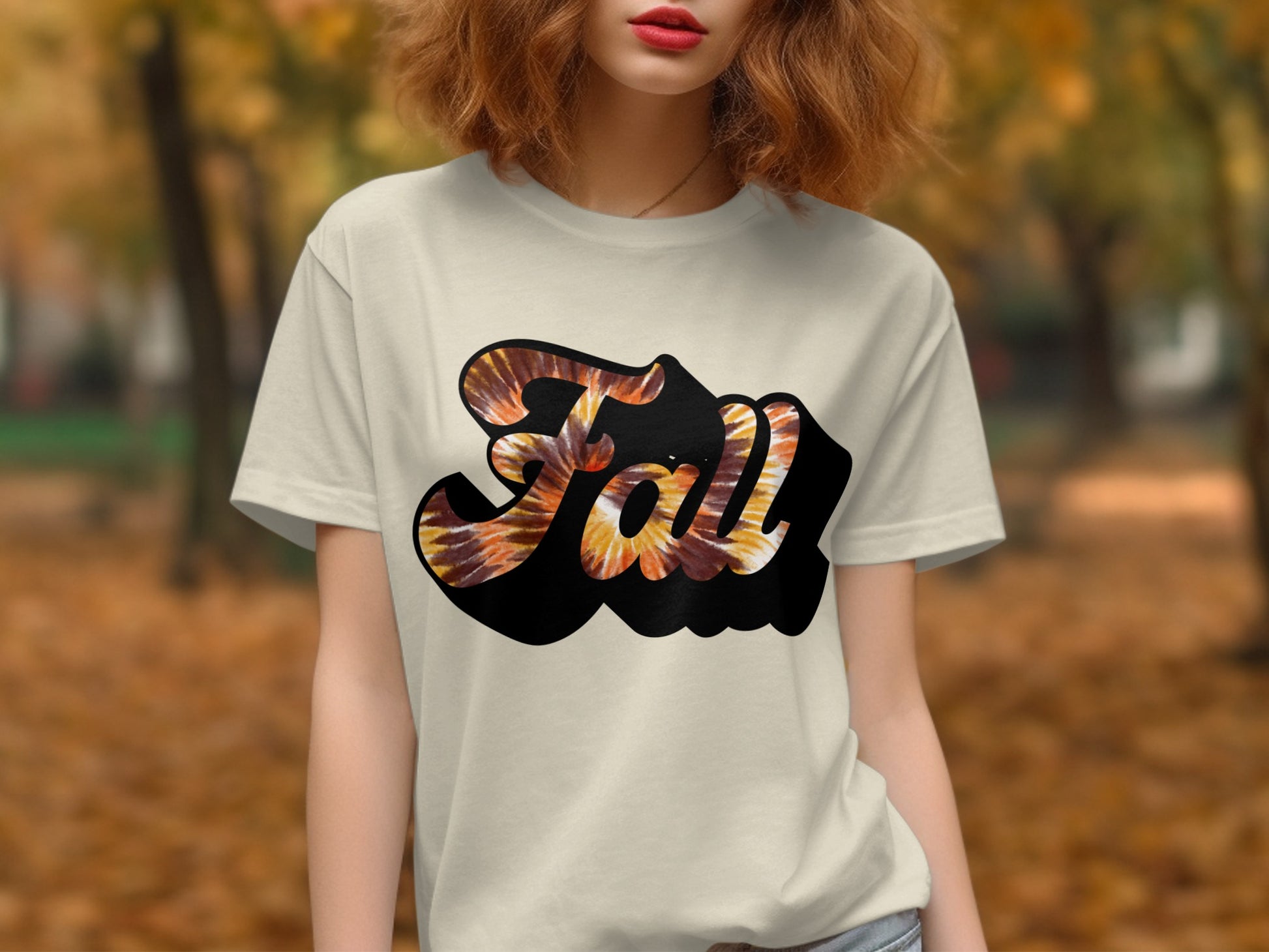Fall Themed Graphic Tee for a Stylish Shirt product type