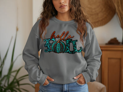 Hello Fall Graphic Sweatshirt product type