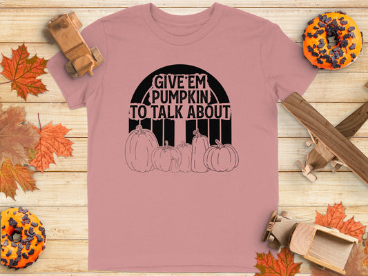 Give Em Pumpkin To Talk About Comfort Tee product