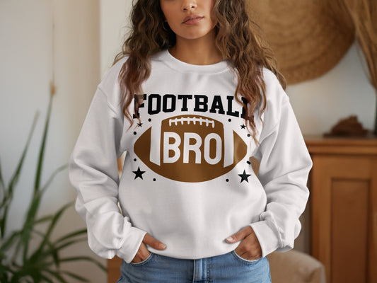 Football Bro Graphic Sweatshirt product type