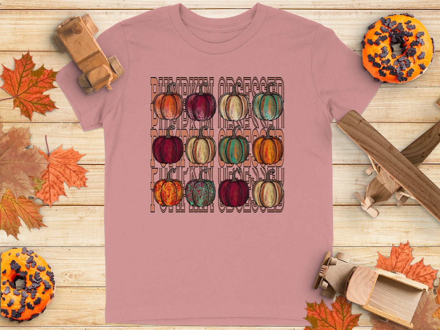 Fall Pumpkin Spice Obsessed Graphic Tee product