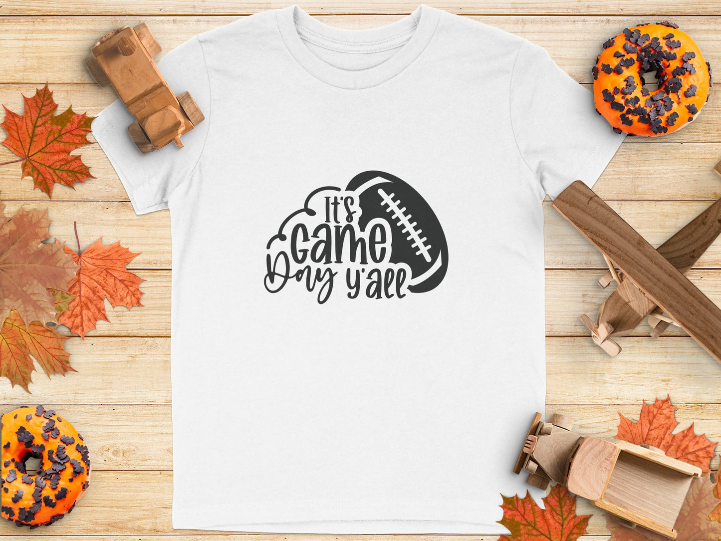 It's Game Day Y'all Football Themed T-Shirt product