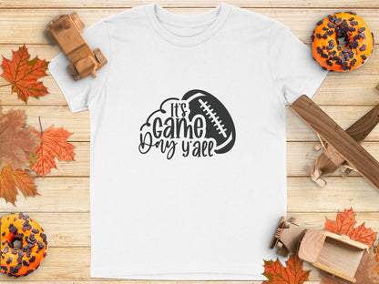 It's Game Day Y'all Football Themed T-Shirt product