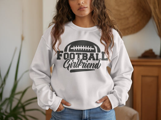 Football Girlfriend Long Sleeve Casual Shirt product