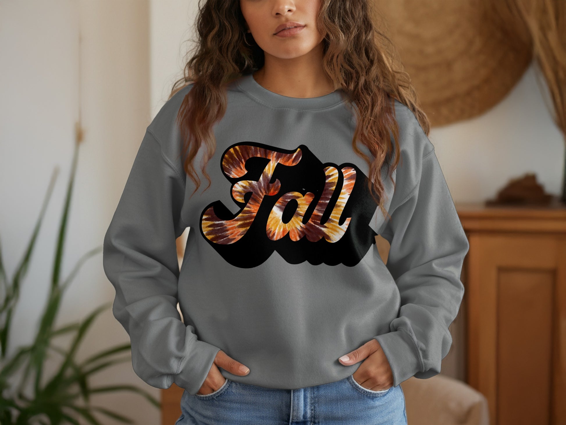 Cozy Autumn Inspired Fall Graphic Sweatshirt product