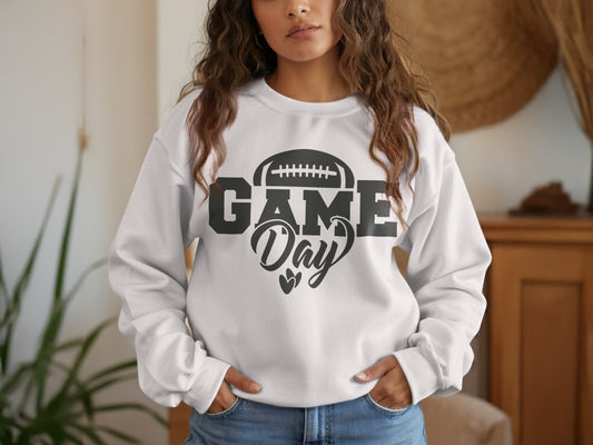 Game Day Football Graphic Women's Sweatshirt product type