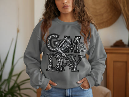 Game Day Graphic Sweatshirt Trendy Apparel product