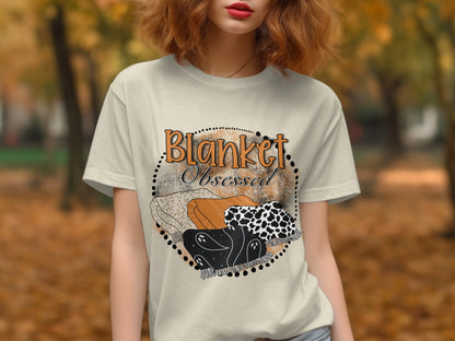 Blanket Obsessed Graphic Printed Tee Shirt product type