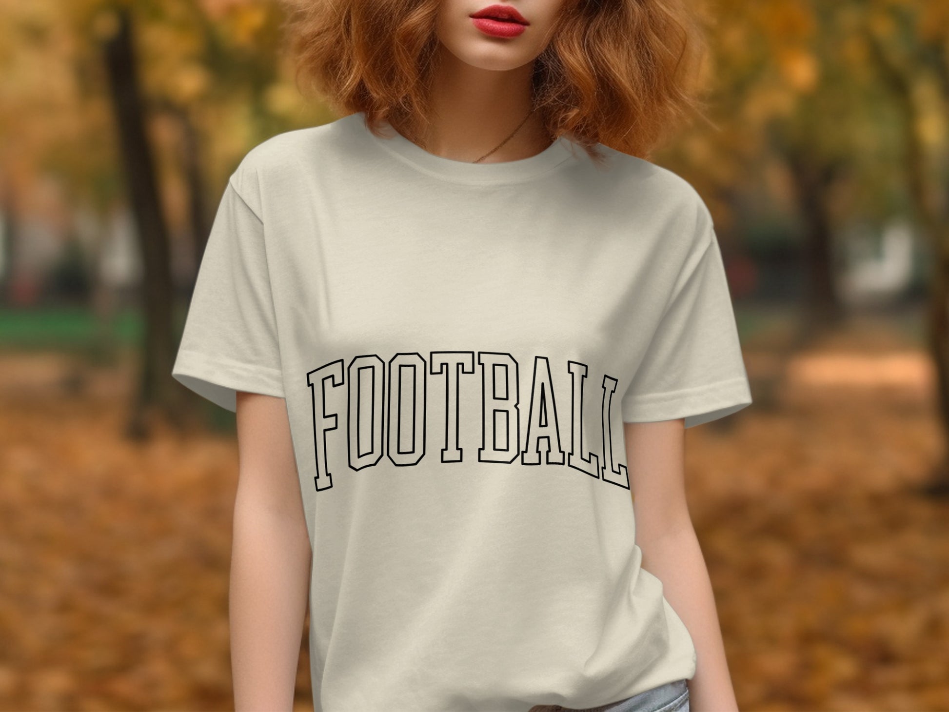 Football Graphic Tee Casual Sportswear product type