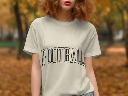 Football Graphic Tee Casual Sportswear product type