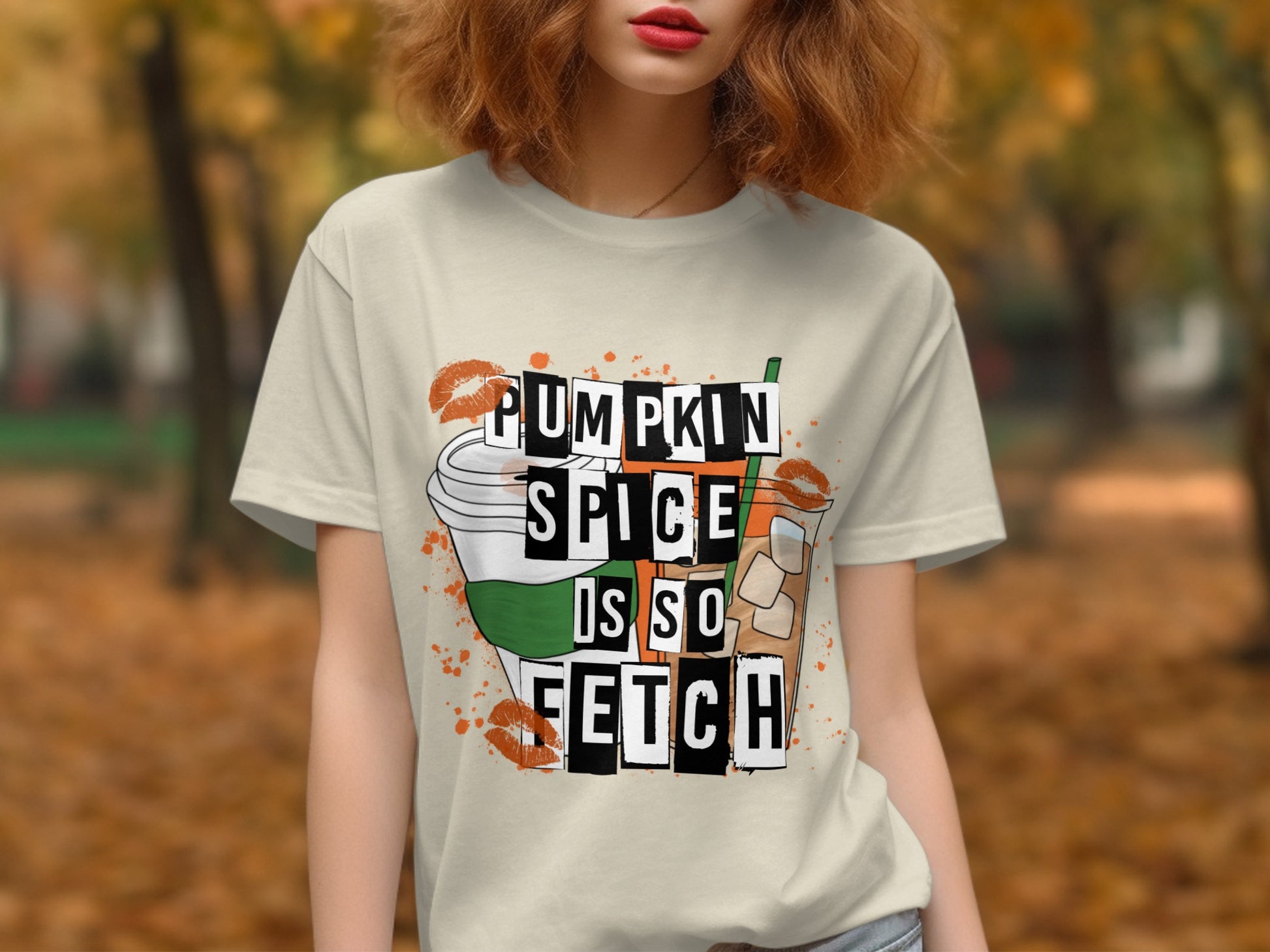 Pumpkin Spice Is So Fetch Autumn T-shirt