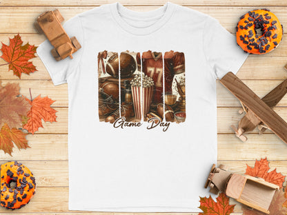 Game Day Vintage Sports Graphic T-Shirt product type
