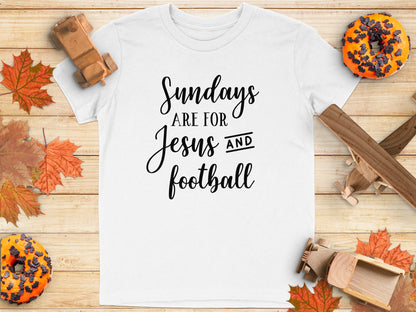 Sundays Are For Jesus And Football T-shirt product type