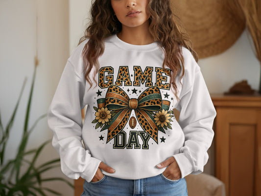 Game Day Graphic Print Long Sleeves Sweatshirt product