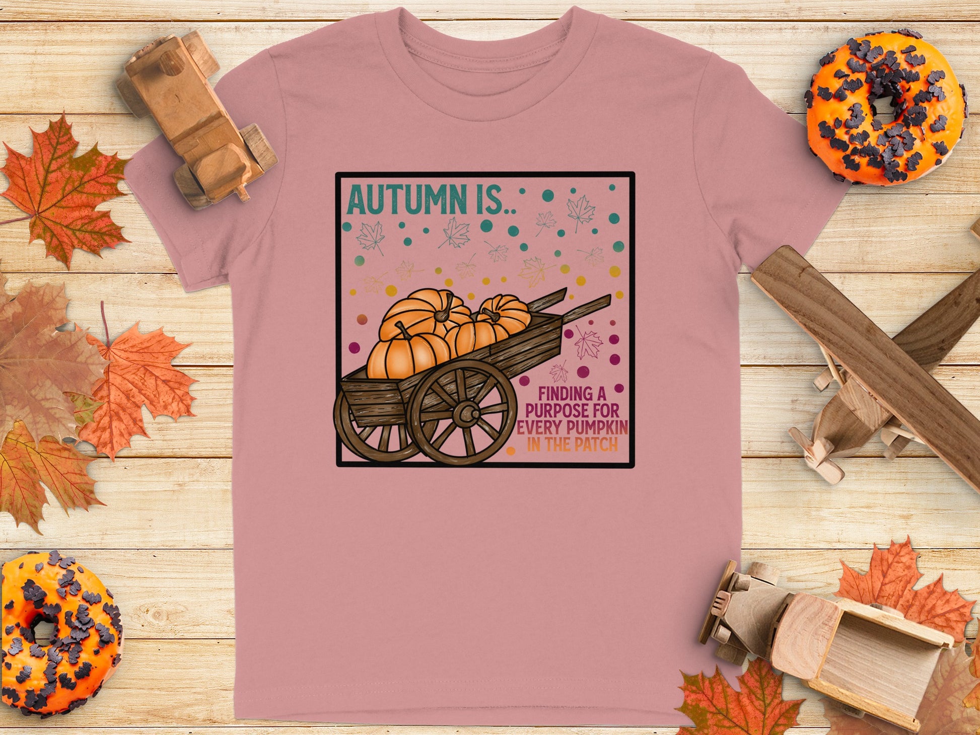 Autumn Finding Purpose Pumpkins Patch Shirt product type