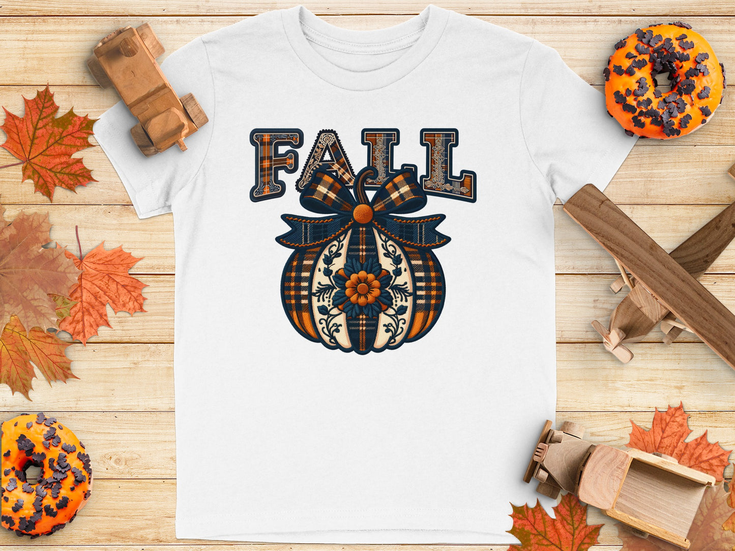 Fall Themed Pumpkin Shirt Clothing product