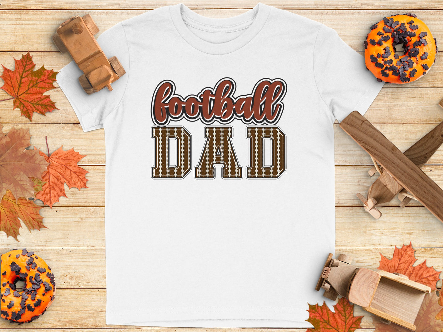 Football Dad Graphic Tee for Sports Enthusiast product
