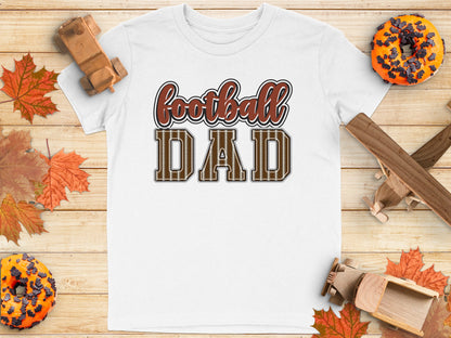 Football Dad Graphic Tee for Sports Enthusiast product