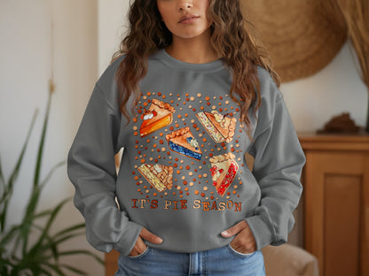 It's Pie Season Graphic Sweatshirt Product