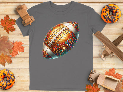 Sparkling Football Graphic Shirt for Sport Lovers product type