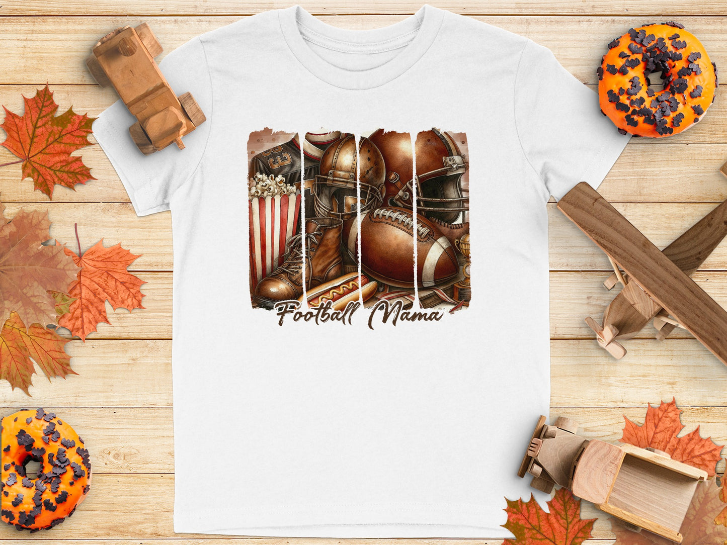 Football Mama Graphic Tee Sports Themed Clothing product type