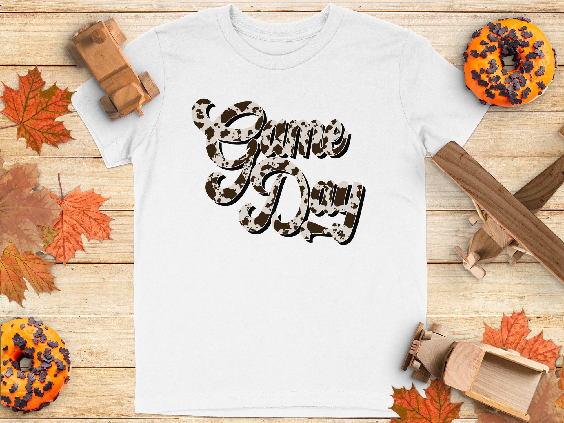 Game Day Graphic Tee Shirt for Sports Fans product type