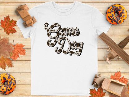 Game Day Graphic Tee Shirt for Sports Fans product type