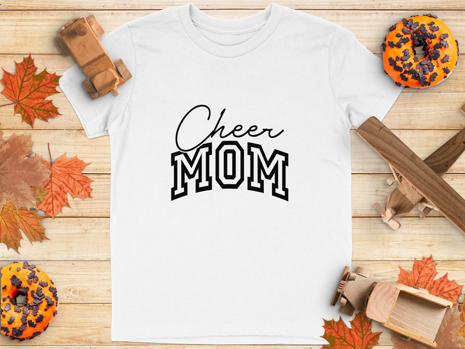Cheer Mom Graphic Statement Shirt product type