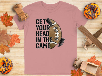 Get Your Head in The Game Football T-Shirt product