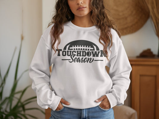 Touchdown Season Sweatshirt Perfect For Football Fans product