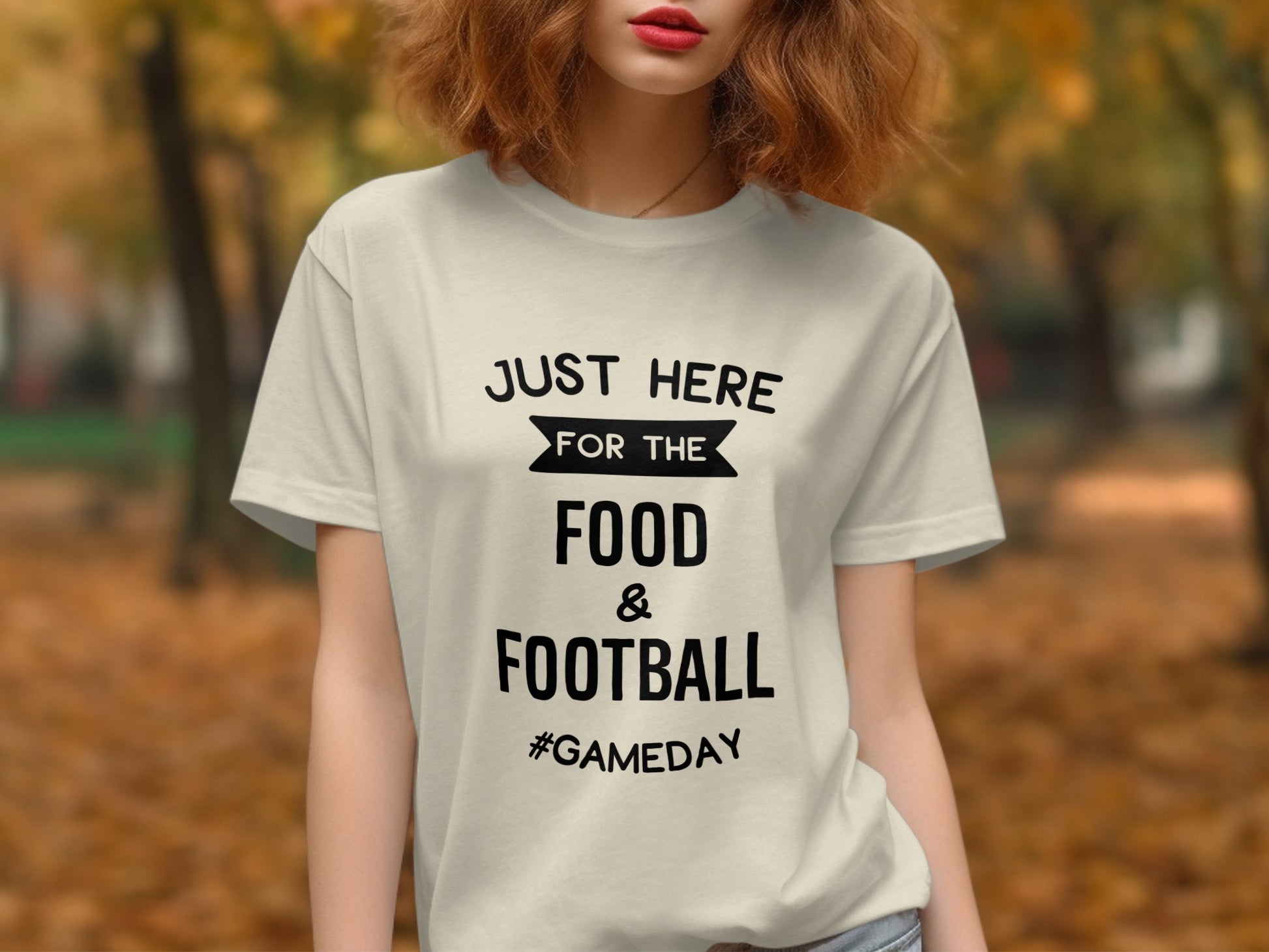 Just Here for the Food and Football Gameday product