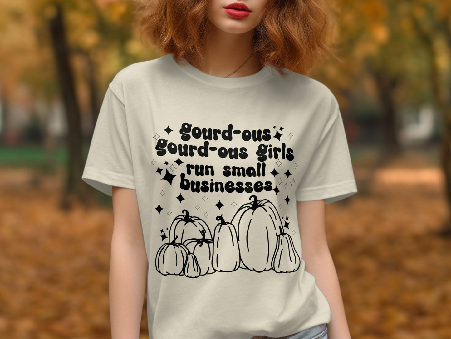 Gourd-ous Girls Run Small Businesses T-shirt product type