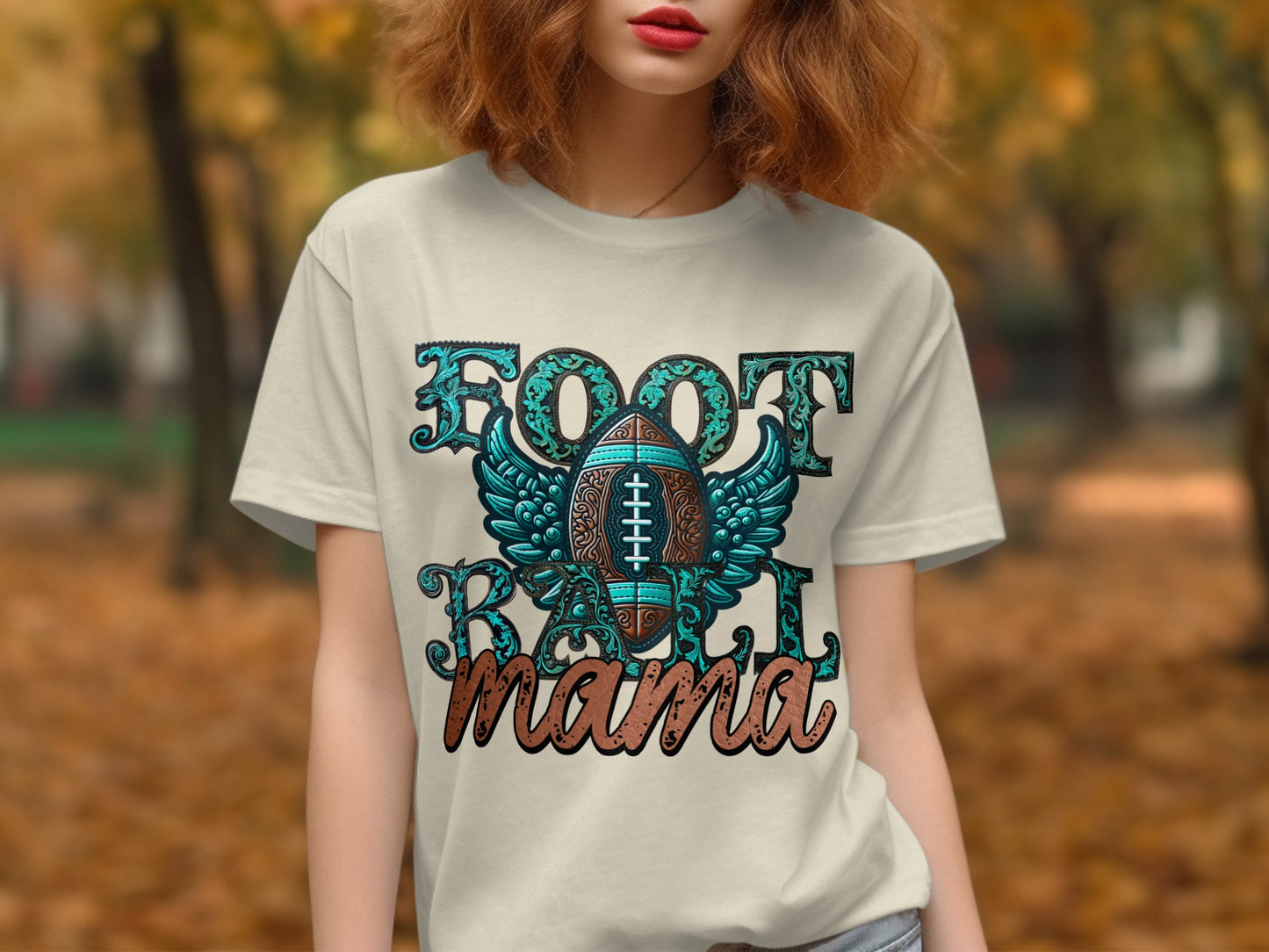 Football Mama Graphic Tee product