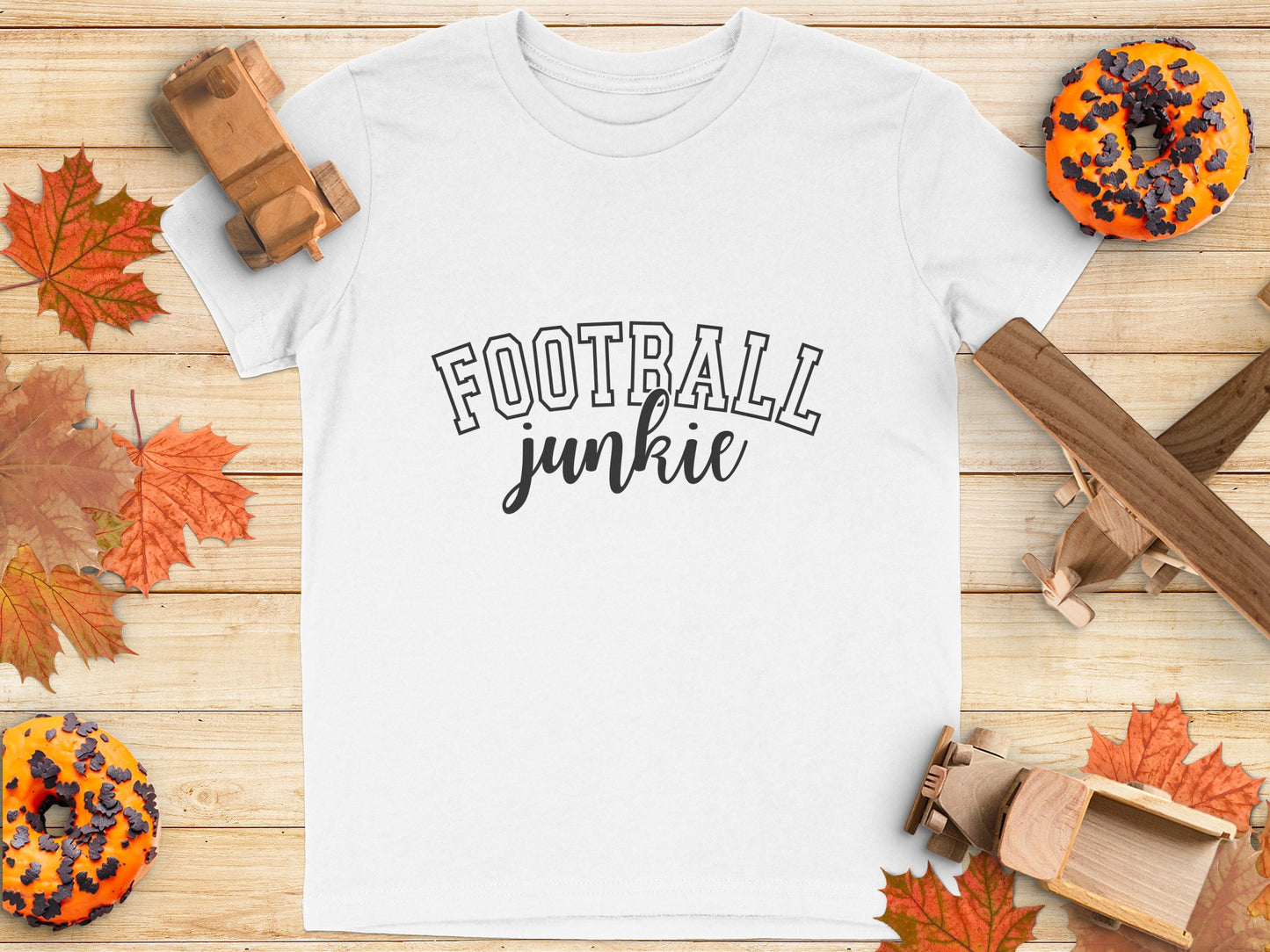Football Junkie Printed T-Shirt product type