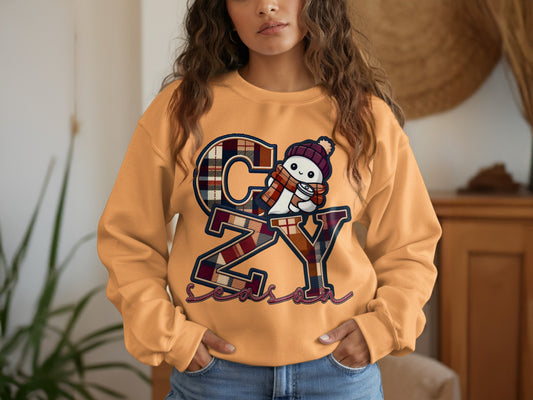 Cozy Season Graphic Long-Sleeve Sweatshirt product