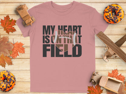My Heart Is On That Field Football T-Shirt product type