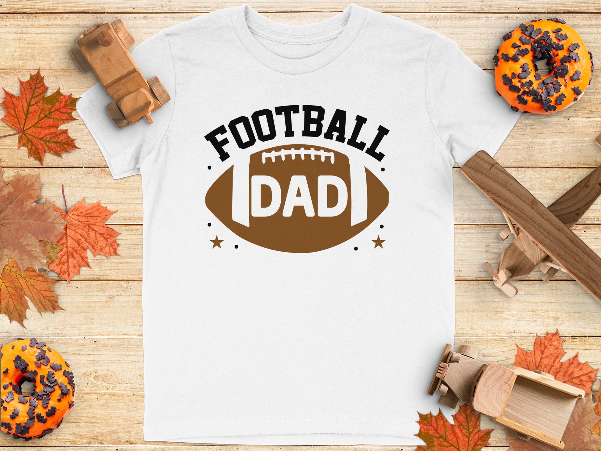 Football Dad Graphic Tee for Sports Enthusiast product type
